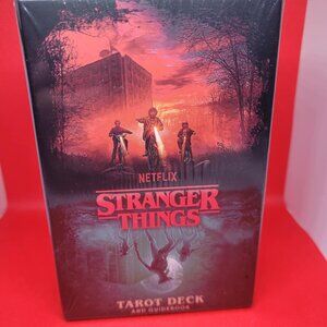 NEW Sealed Stranger Things Tarot Cards Gift Set with Guidebook Mystical Girls